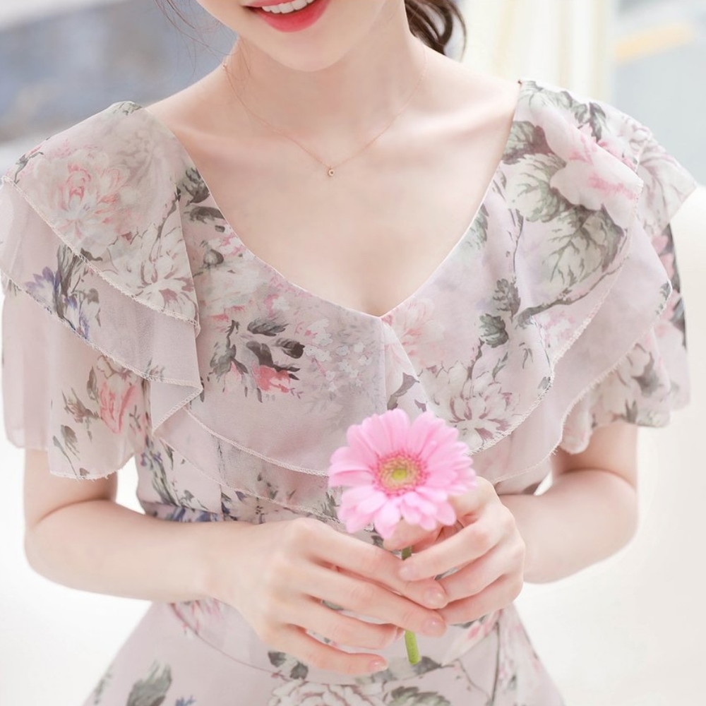MyFiona | Floral Dress | Lavender, Pink - Picture 4 of 8